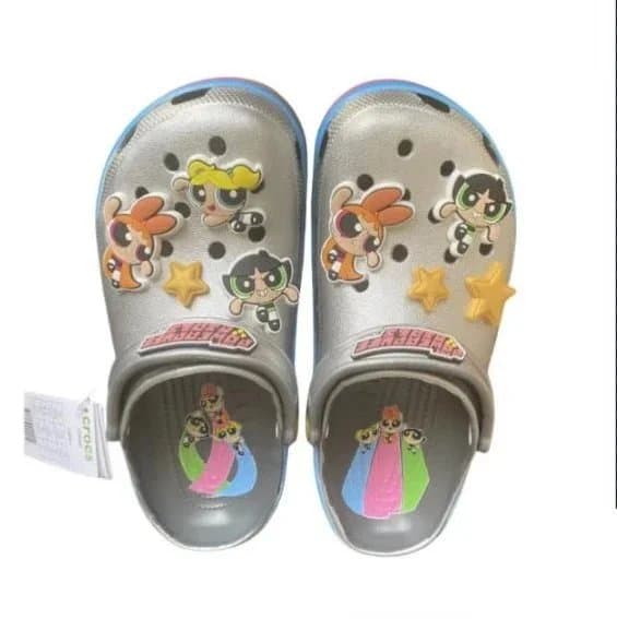 Crocs Classic Clog Navy — 飞天小女警灰