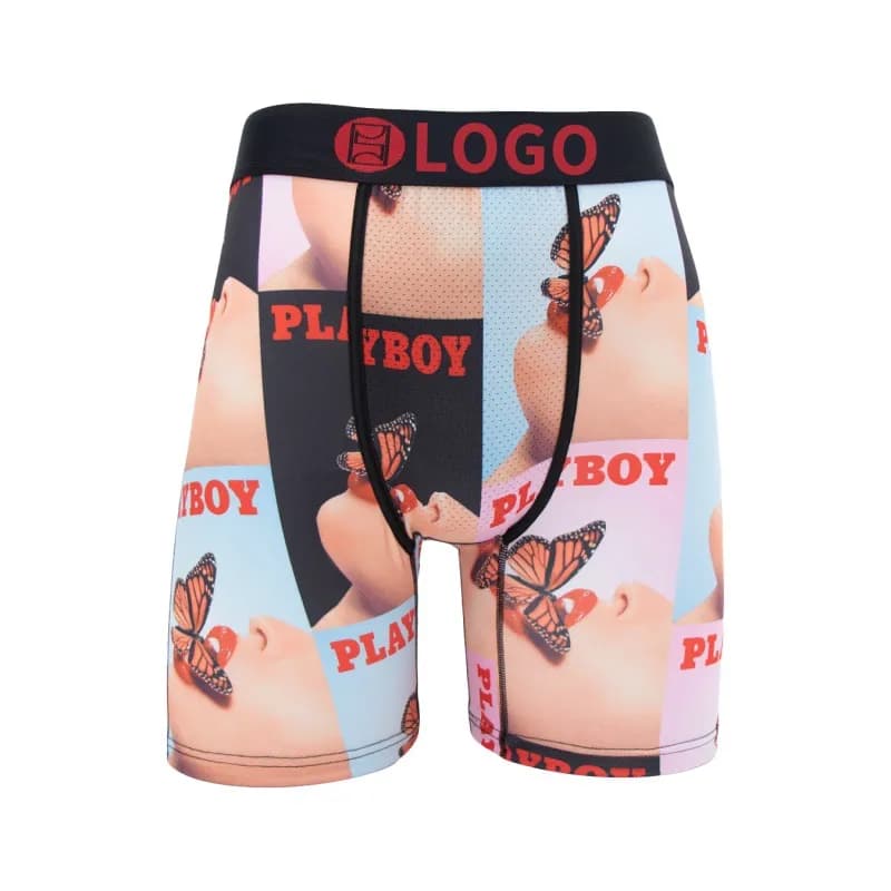 Boxer Brief Butterfly Collage Print