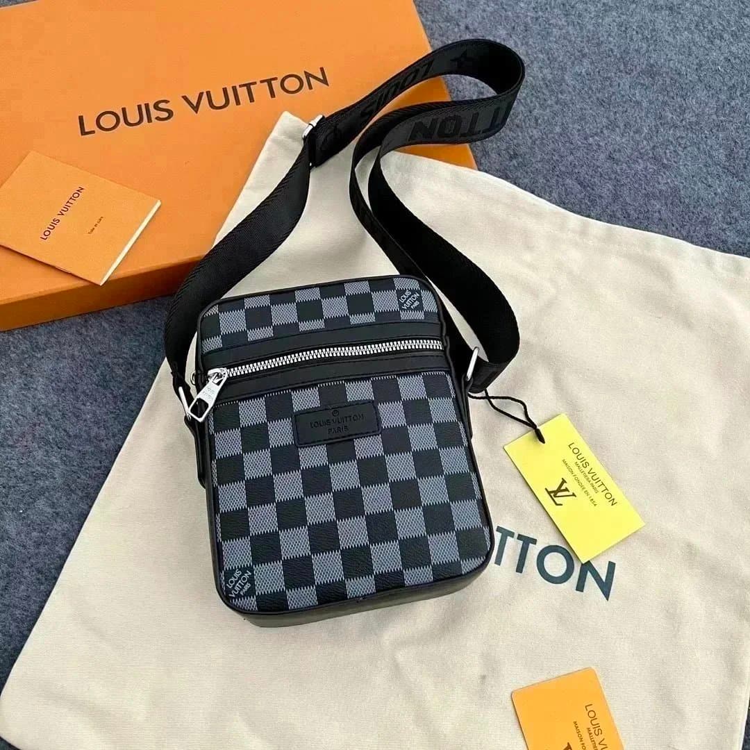 Louis Vuitton Damier Graphite Crossbody Checkerboard