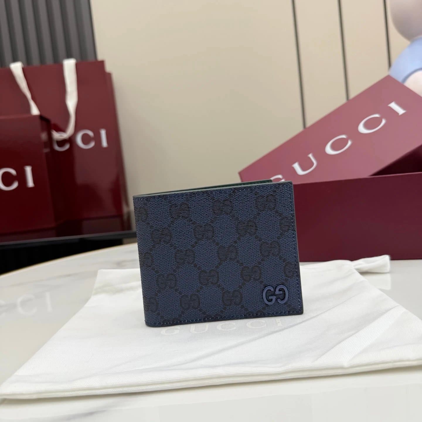 Gucci GG Marmont Wallet Monogram Canvas