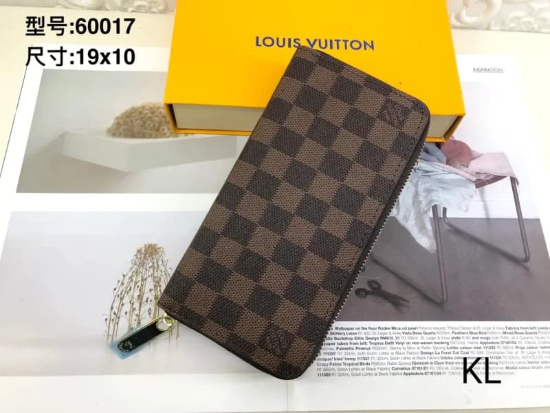 Louis Vuitton Zippy Wallet Damier Ebene