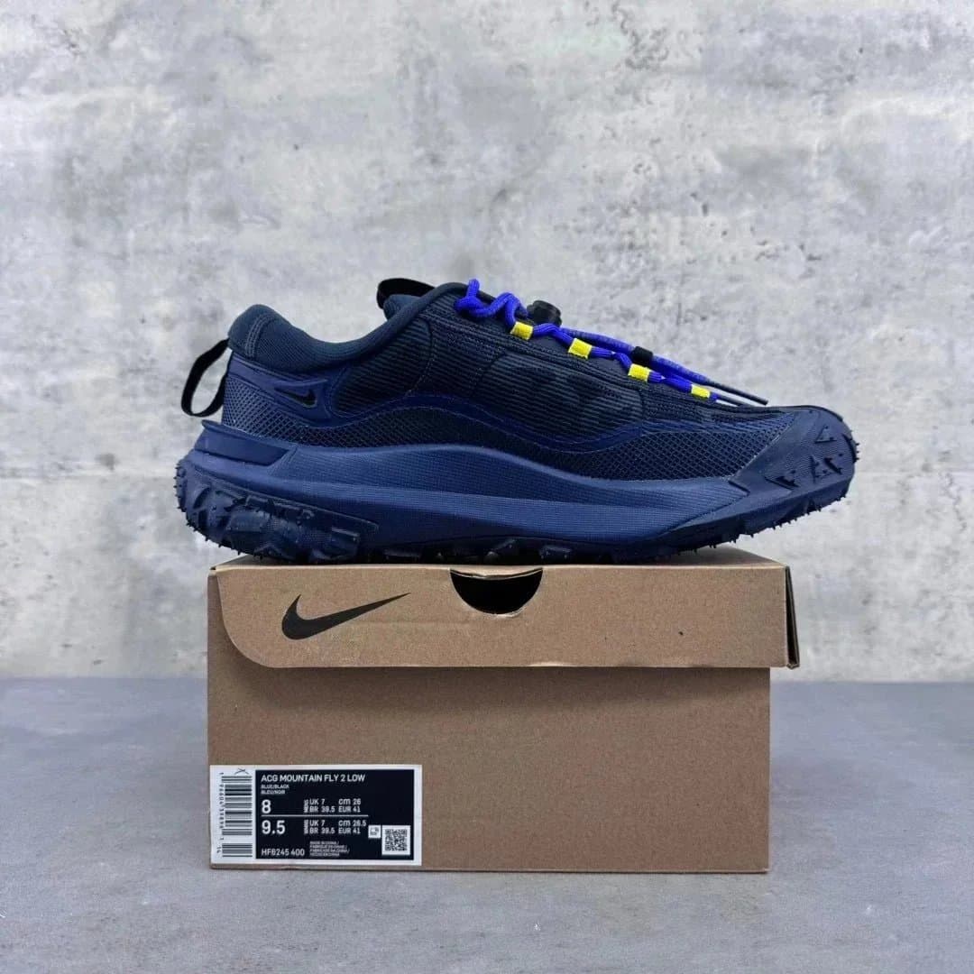 Nike ACG Mountain Fly 2 Low Black — Y版 ACG · HF6245-400