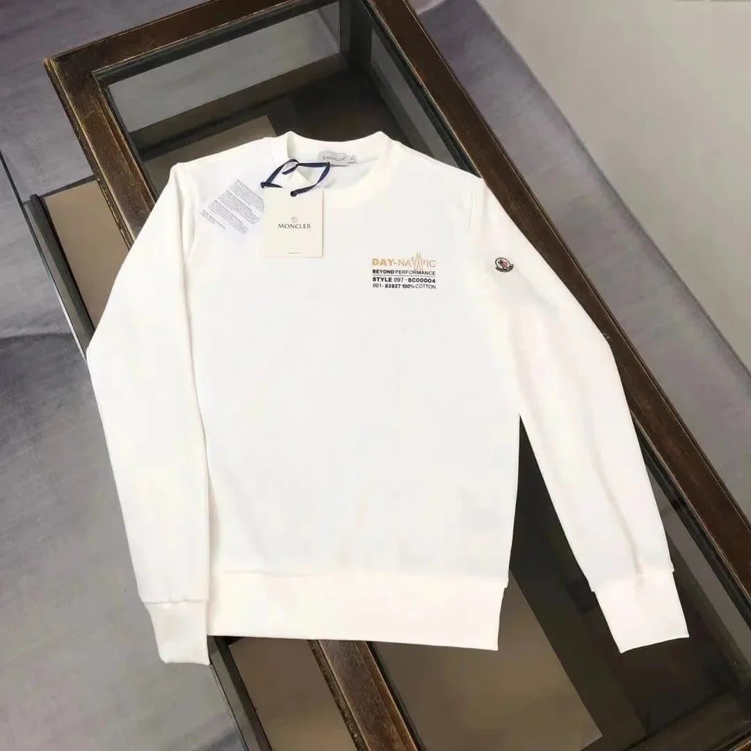 Moncler Crewneck Sweatshirt Logo Patch — 25