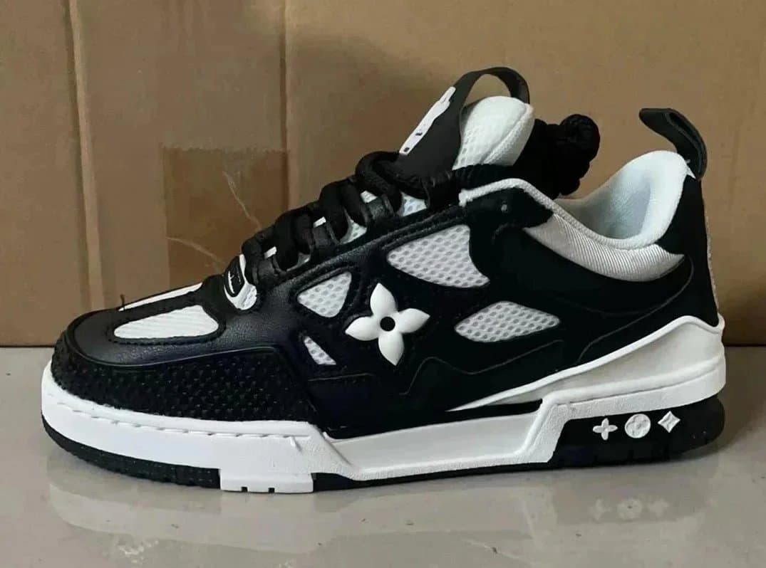 Louis Vuitton LV Trainer Denim Patchwork — 25 · 高质量版本