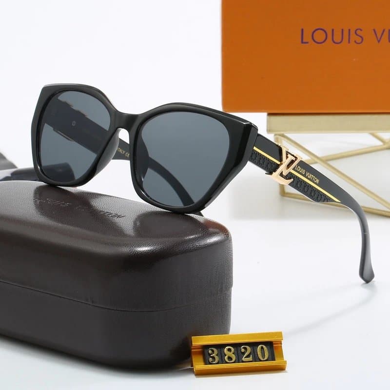 Louis Vuitton Sunglasses LV Logo Temple