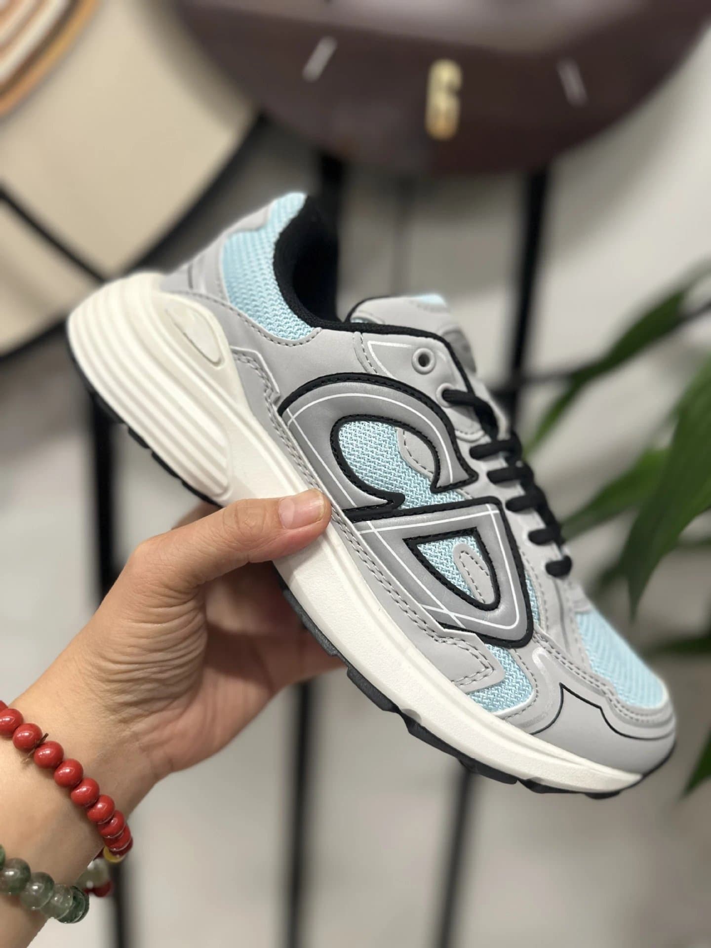 Balenciaga Triple S Light Blue Mesh