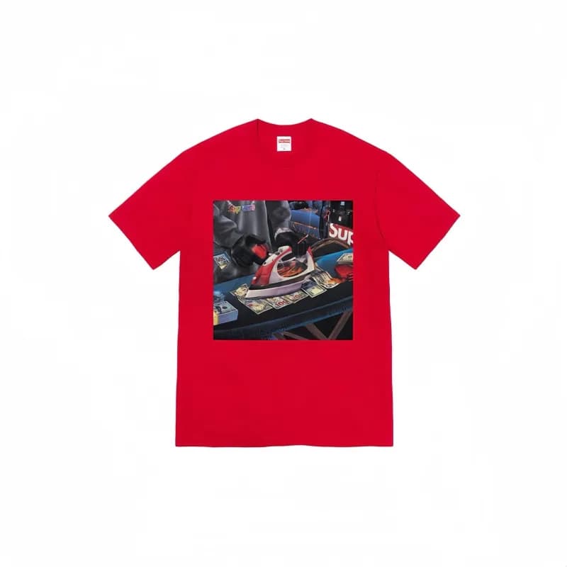 Supreme × Marvel Graphic Tee Spider-Man Box Logo — 09红色