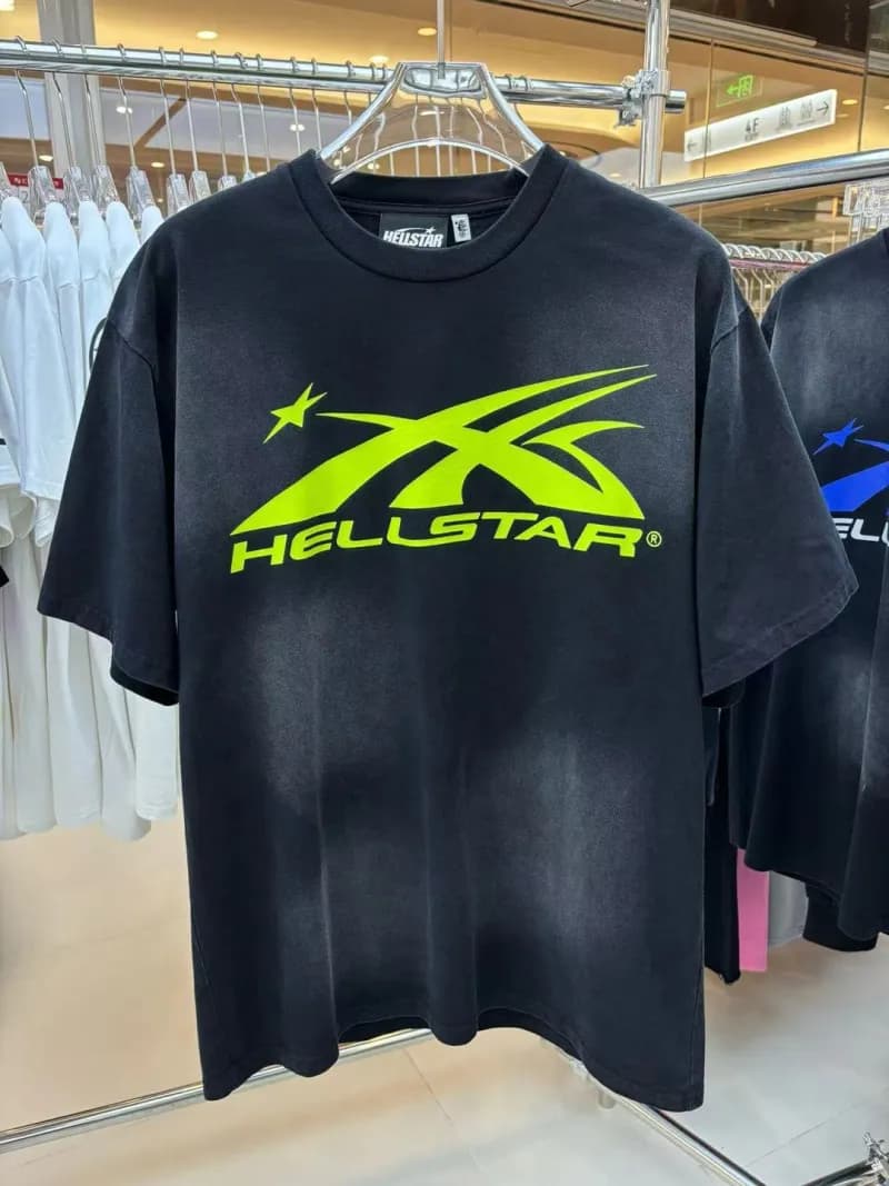 Hellstar Graphic Tee Alien Face Print — 46