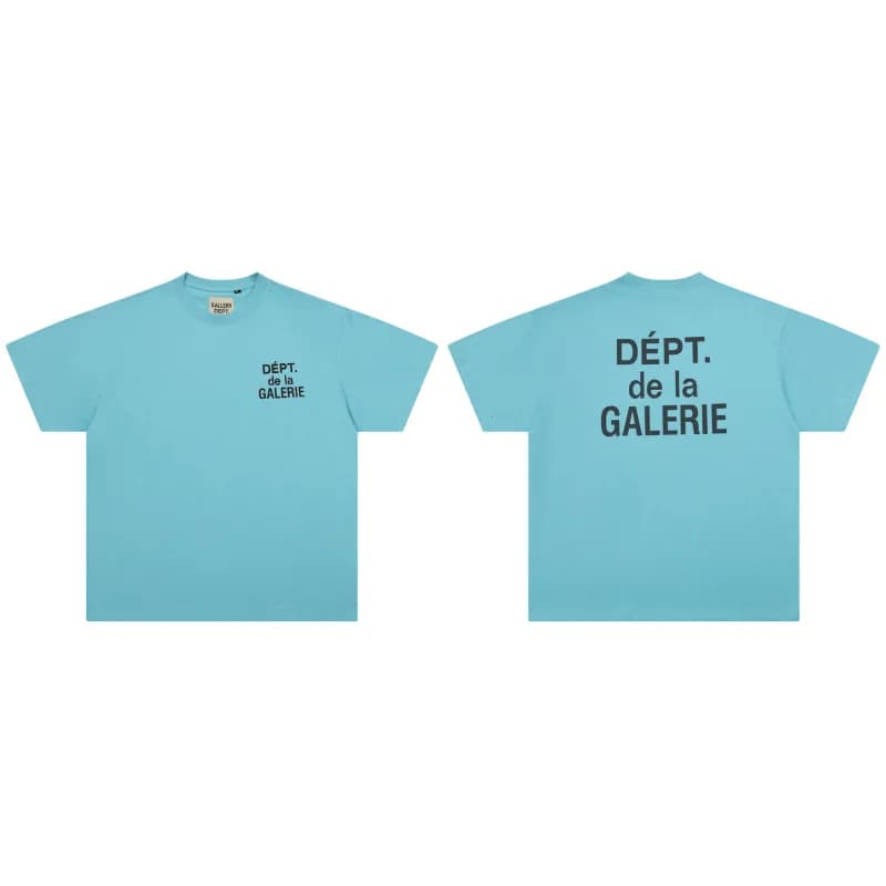 Gallery Dept. Graphic Tee Hollywood Gradient Print — 990浅蓝