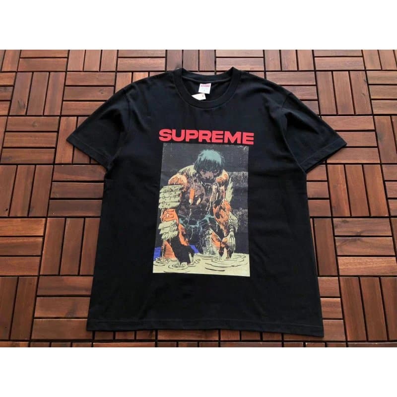 Supreme Box Logo Tee Paisley Box Logo — B343漫威浪人黑色