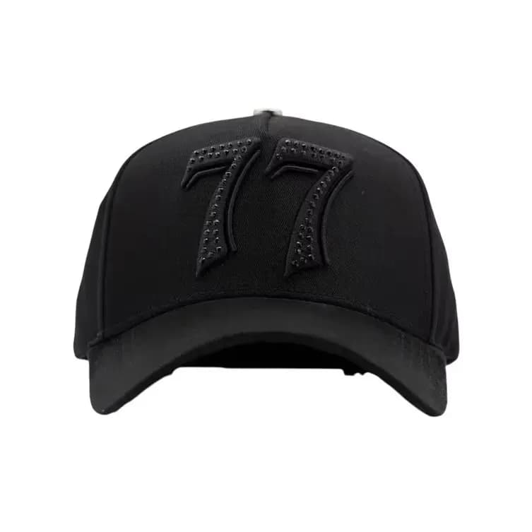 Broken Planet Snapback Cap Quilted Cross Embellished — B02