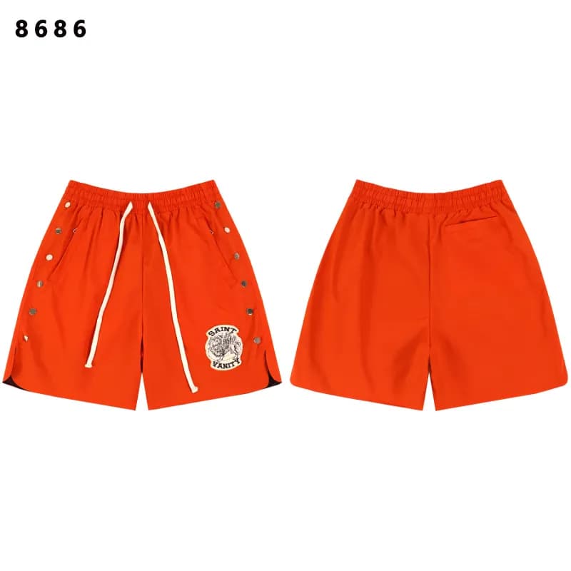 Saint Laurent Logo Shorts Tiger Patch