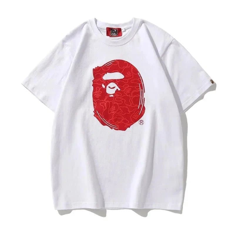 BAPE Ape Head Tee Sticker Collage — 20白色