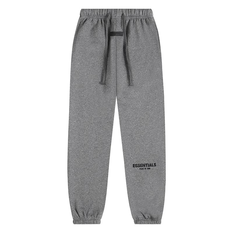 Fear of God Essentials Hoodie Arch Logo — 670 dark gray