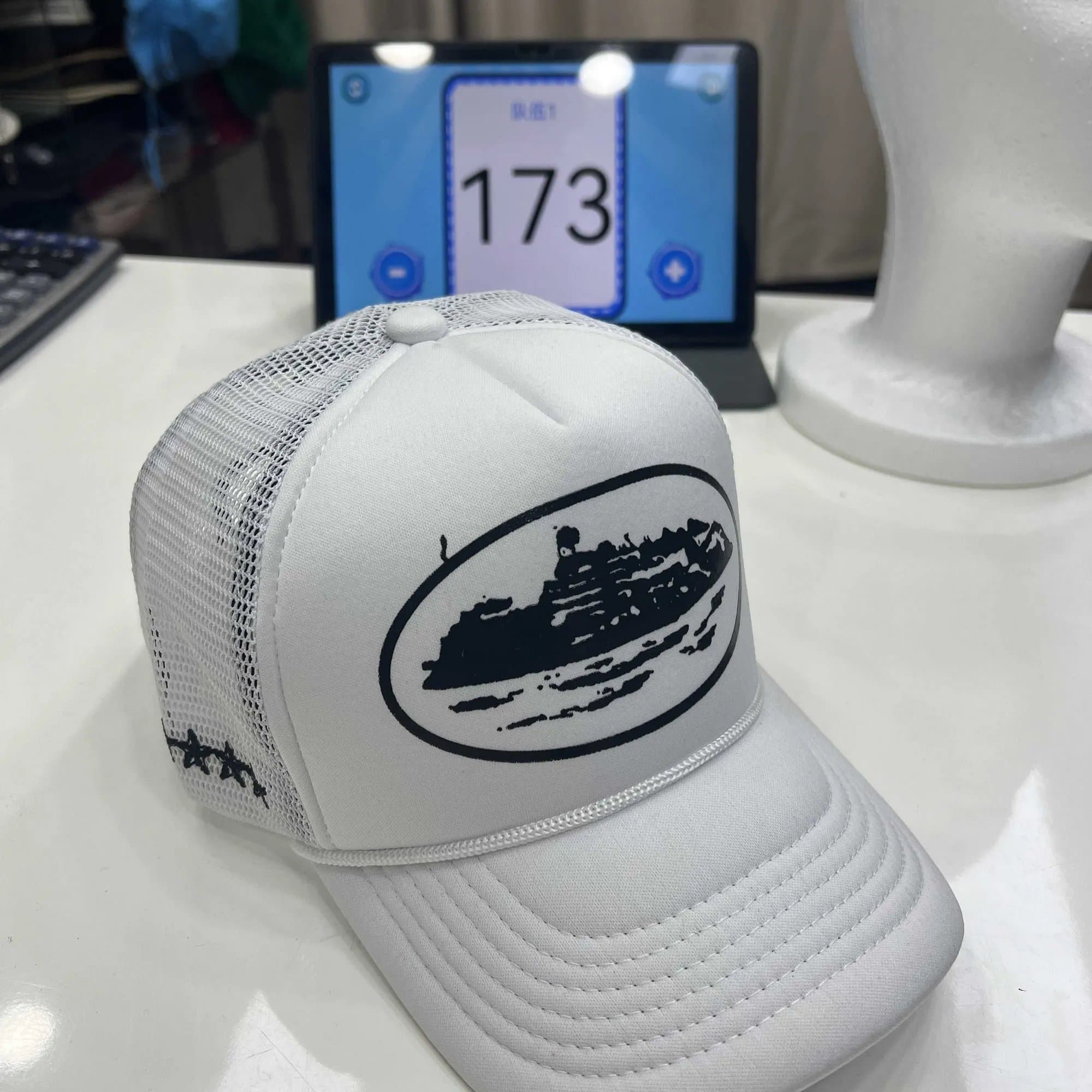 Sp5der Trucker Hat Submarine Graphic