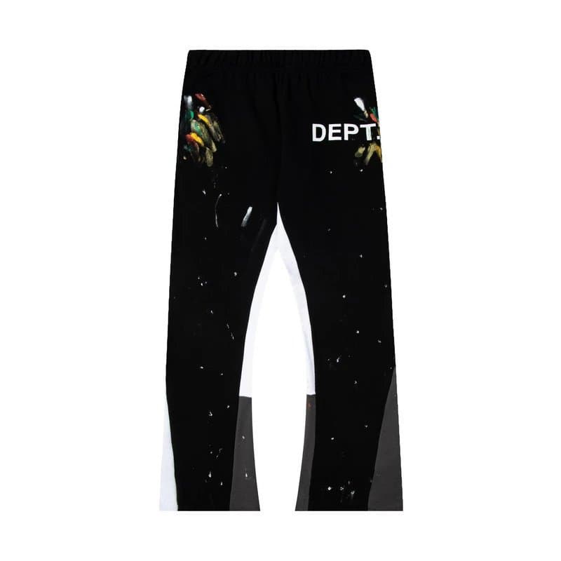 Corteiz Paint Splatter Joggers DEPT. Print