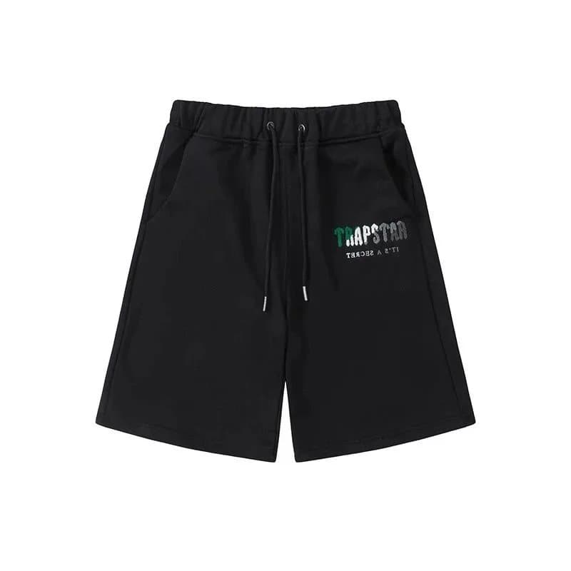 Trapstar Logo Shorts Bold Script — 612#短裤 黑