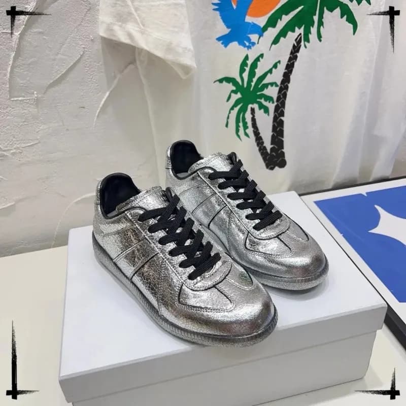 Maison Margiela Future Sneaker Metallic Silver
