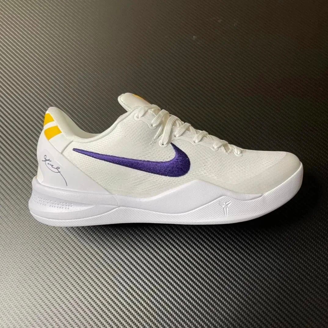 Kobe 4 Protro Snake Skin — S2版本 · 40-48.5 尺码备注 · 科比8 白紫 HF9550-100
