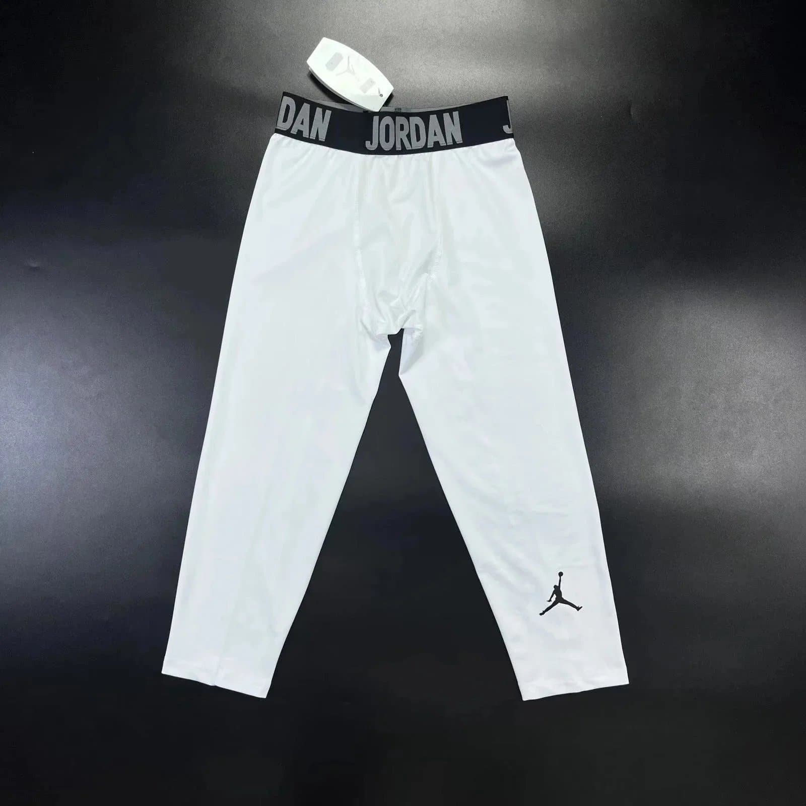 Nike Pro Compression Shorts Black/White — 14