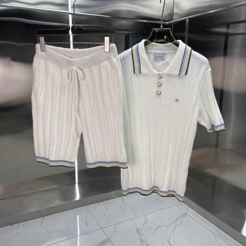 Balenciaga Knit Set Zigzag Chevron — 225-06