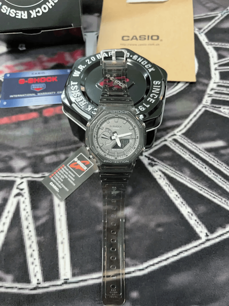 Casio G-Shock GA-2100 Transparent Case & Band