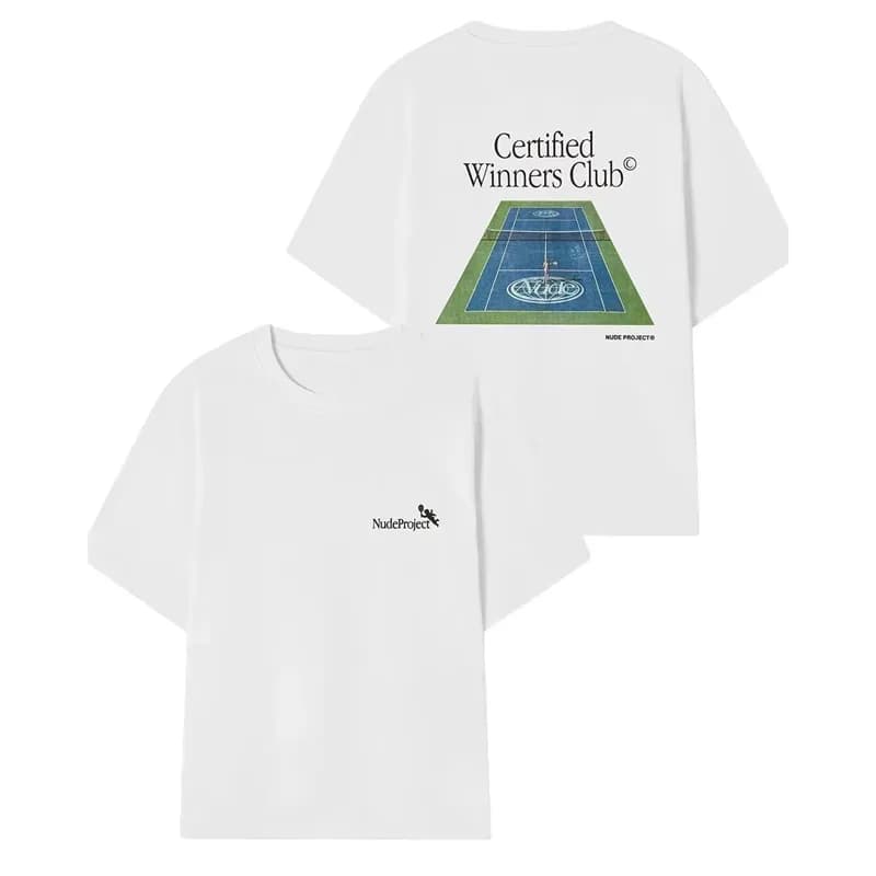 Nude Project Logo T-Shirt Circular Logo Print — 9