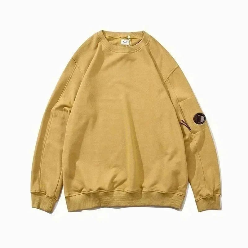 Chrome Hearts Crewneck Sweatshirt Metal Button Sleeve