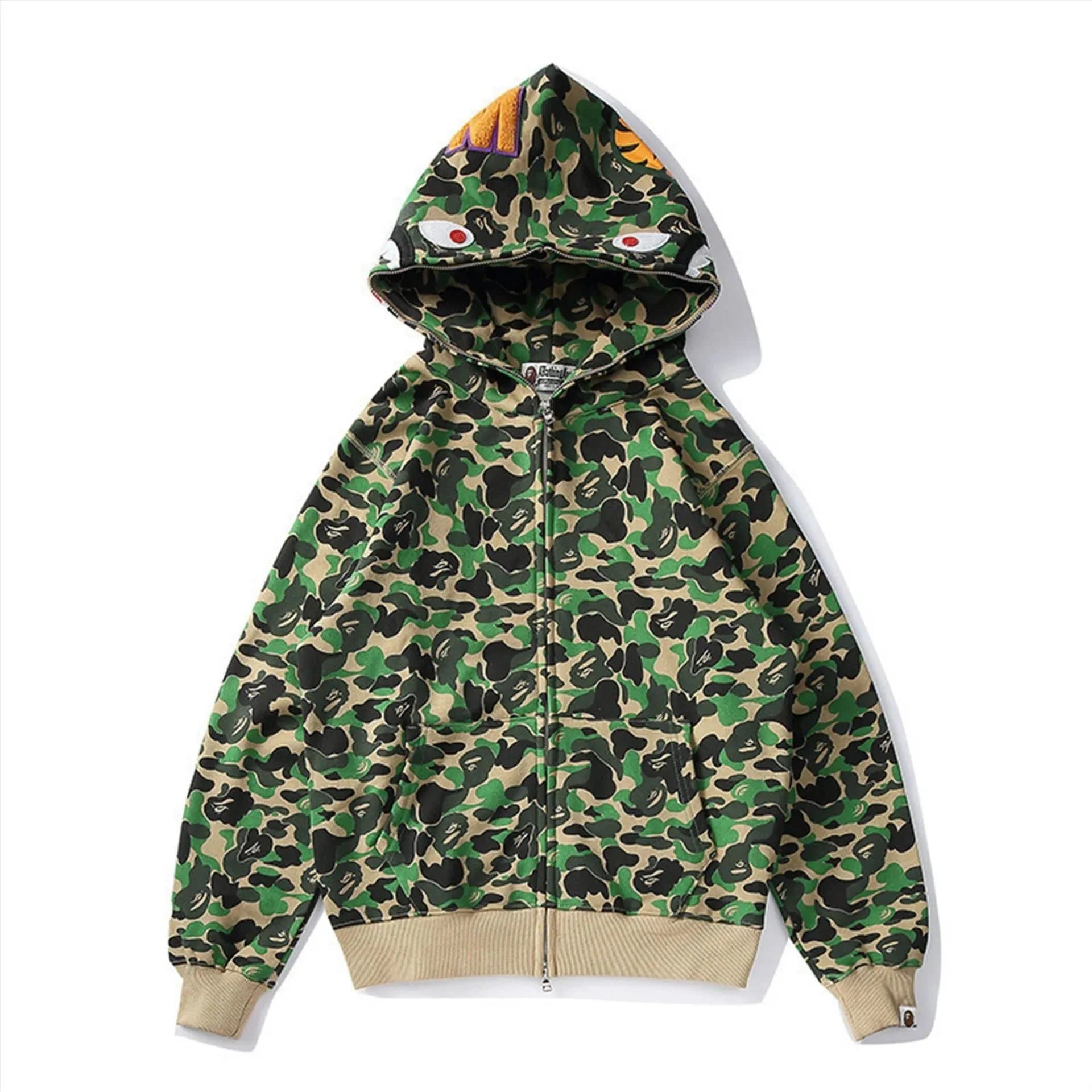 BAPE Full Zip Hoodie Camouflage — 38