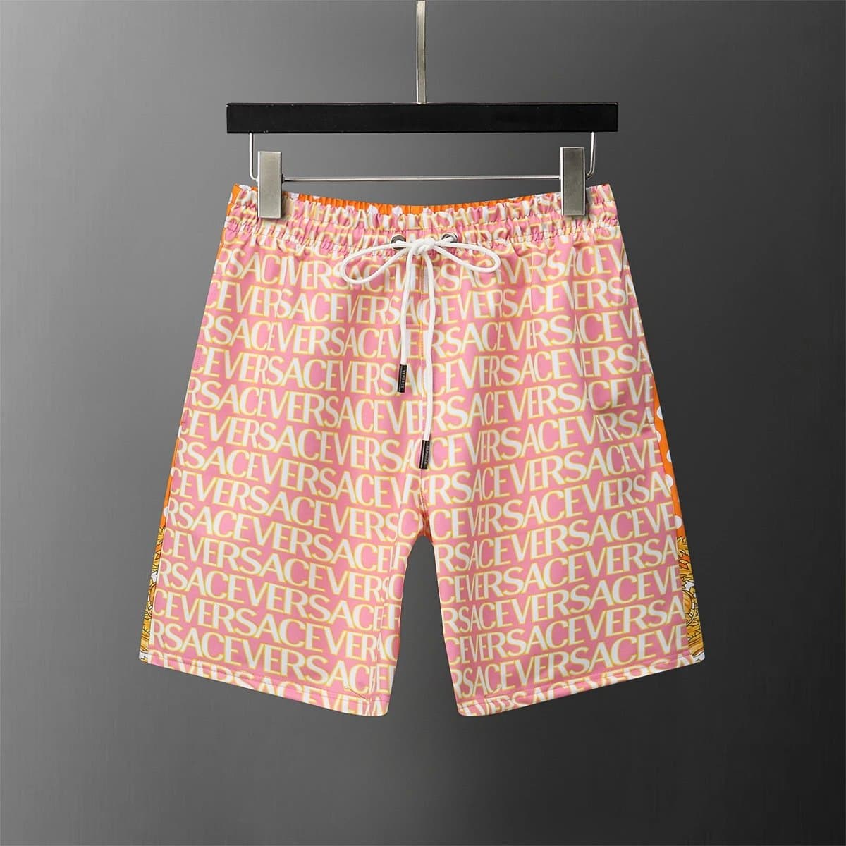Gucci GG Web Shorts Monogram Stripe — 29020粉红色