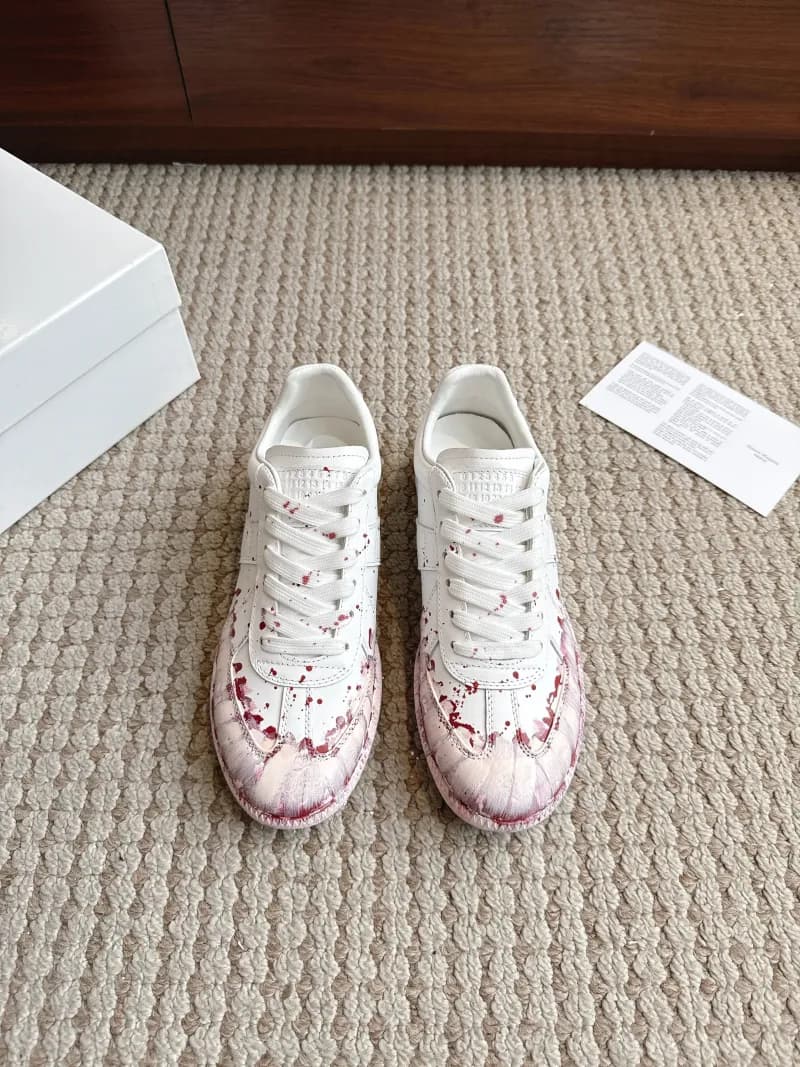 Adidas × Louis Vuitton Samba LV Monogram — 驴联名MM6 33（皮 红泼墨）