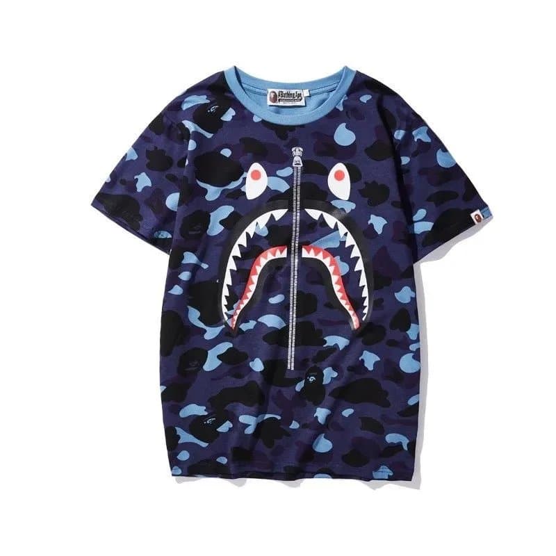 BAPE Shark Tee ABC Camo