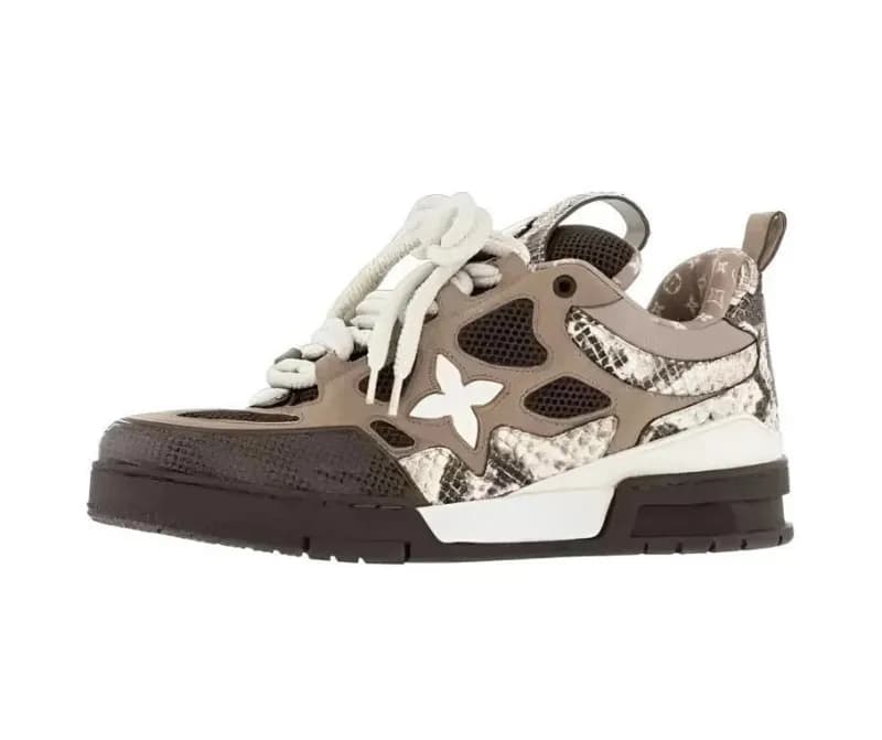 Louis Vuitton LV Trainer Snake Print