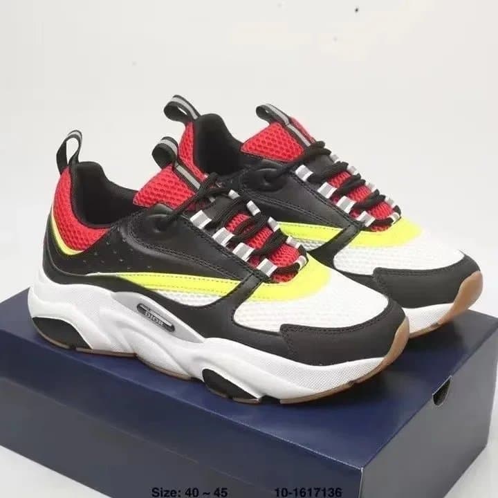 Dior B22 Sneaker White Grey — DO008
