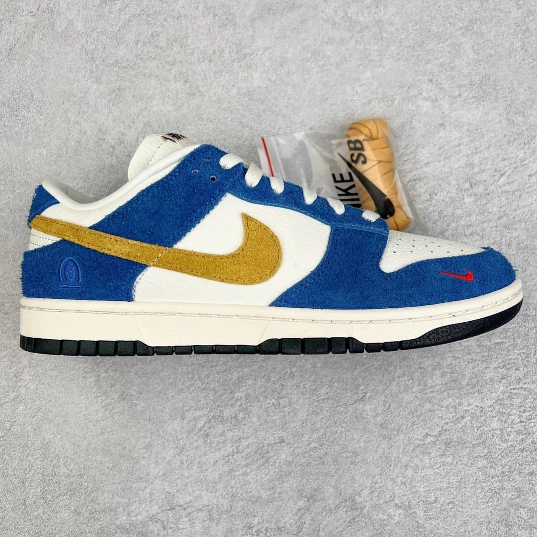 Nike Dunk Low Navy Grey — 白蓝黄  CZ6501-100