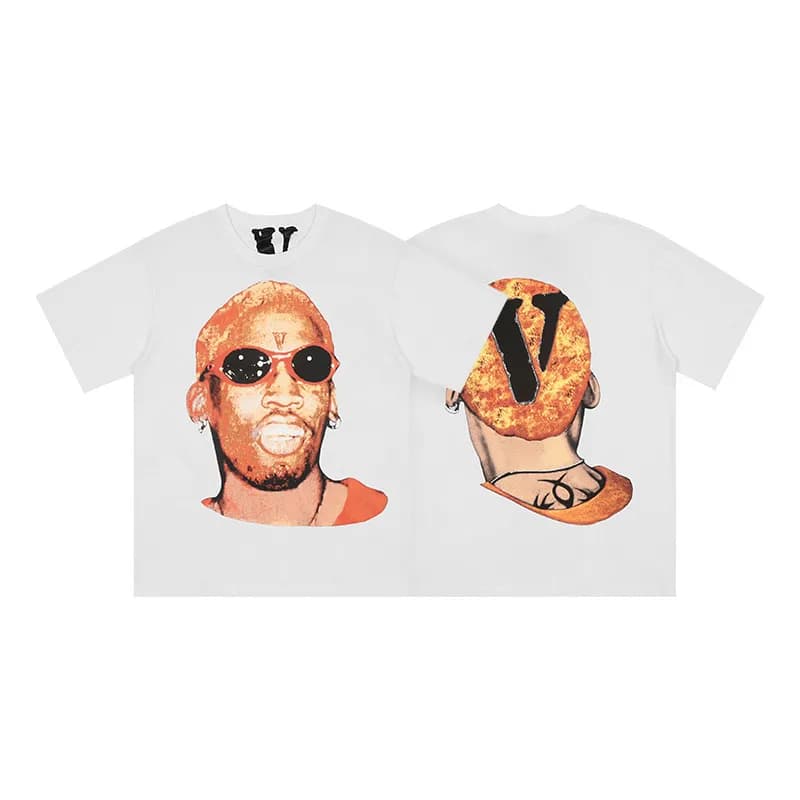 Off-White Graphic Tee V Logo Scribble — 6182白色