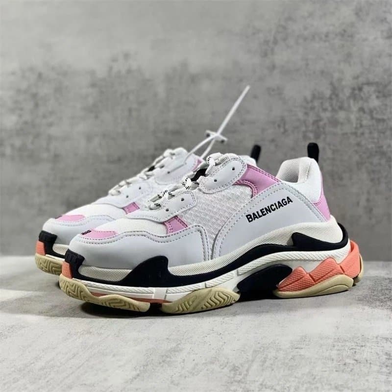 Balenciaga Triple S White Pink Orange