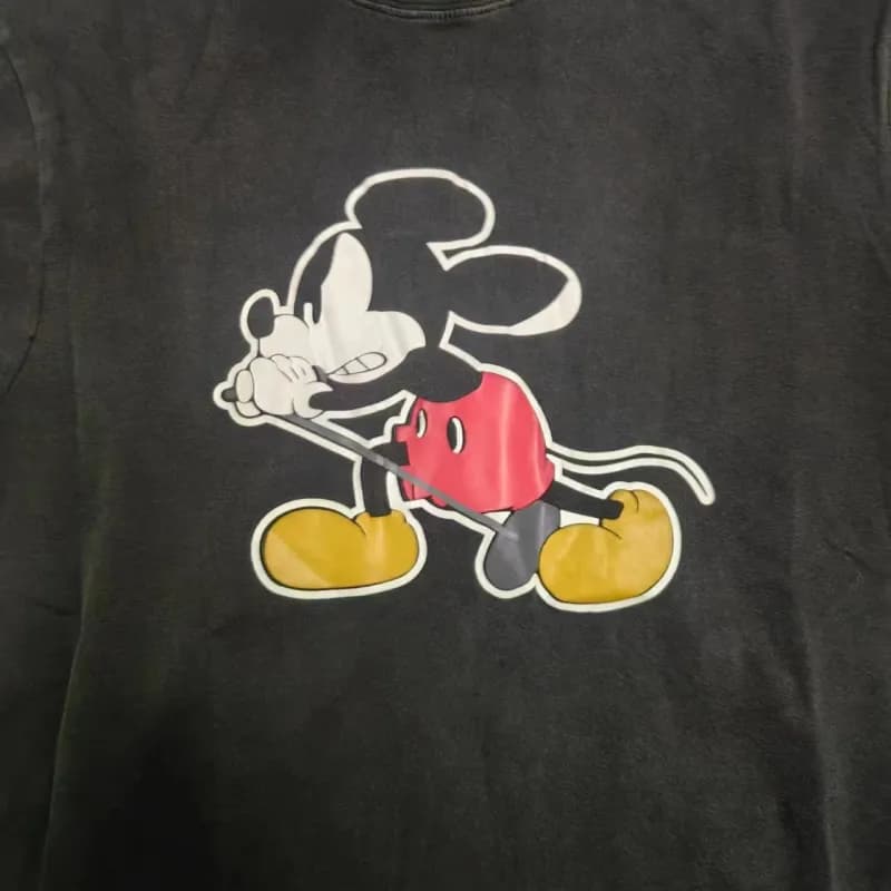 Mickey Mouse Graphic Tee Vintage Mickey Print