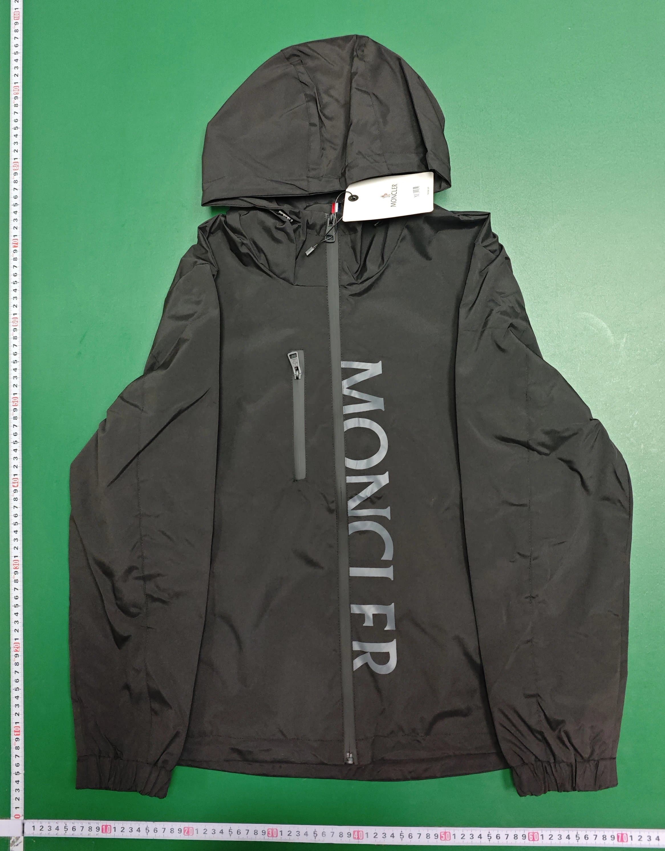 Moncler Logo Hooded Jacket Reflective Logo