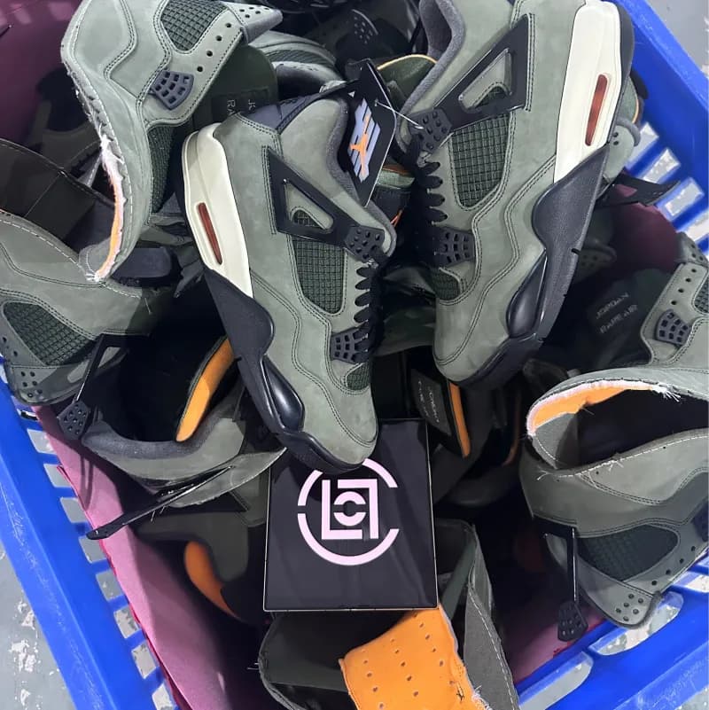 Air Jordan 4 Multiple Colorways — GX J4 UND联名军绿2025