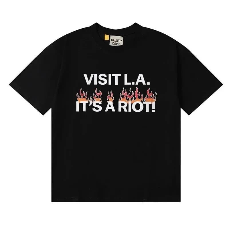 Gallery Dept. Skeleton Beach Tee Graphic Print — 07黑色