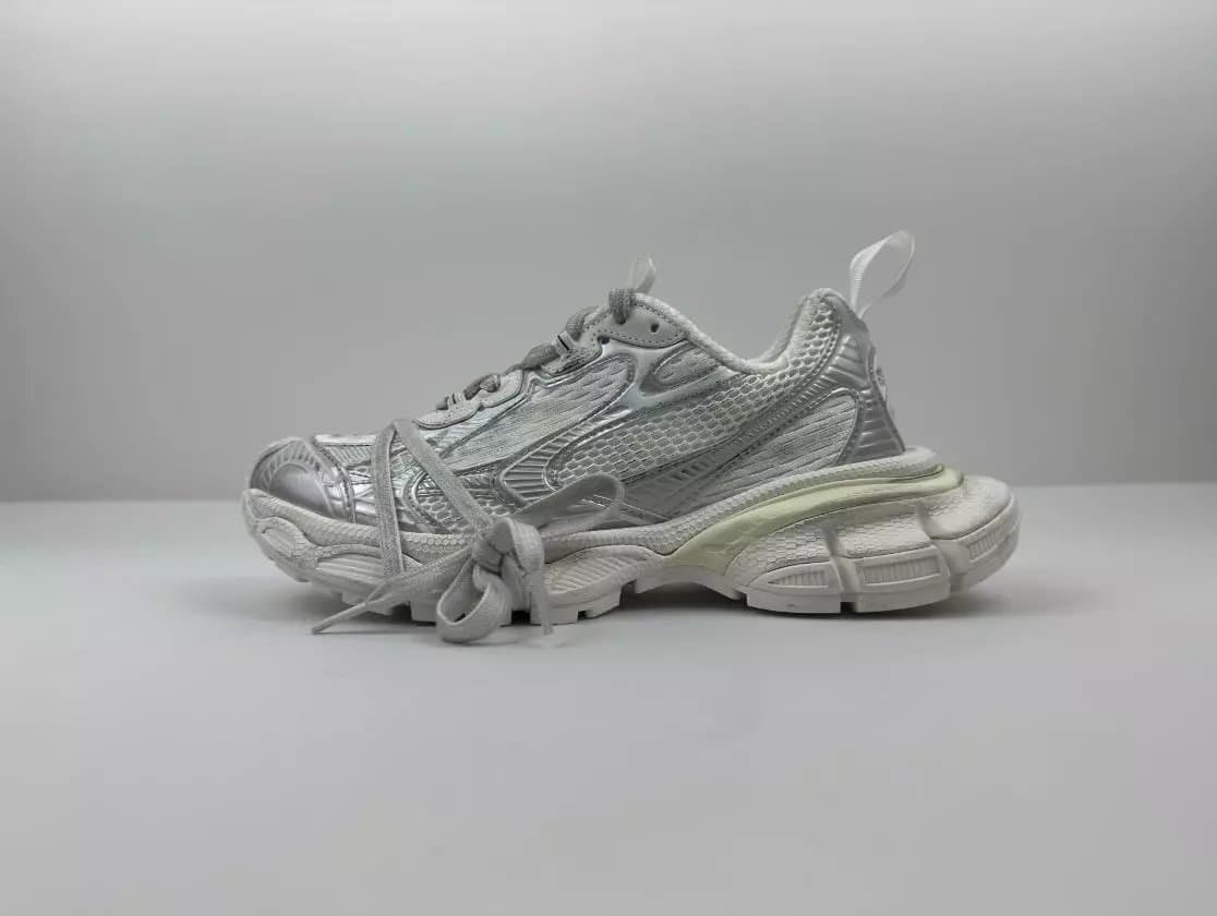 Balenciaga Speed Trainer Silver Volt Blue — VG版 · 010-21白银灰35-46
