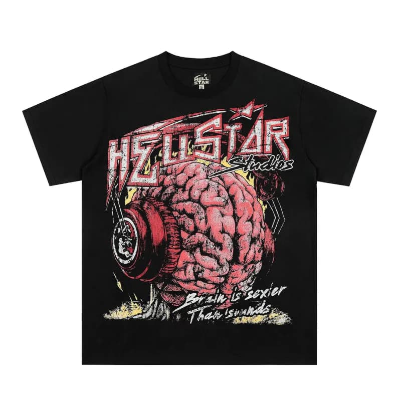 Hellstar Ribcage Tee Skeleton Print — ss3105