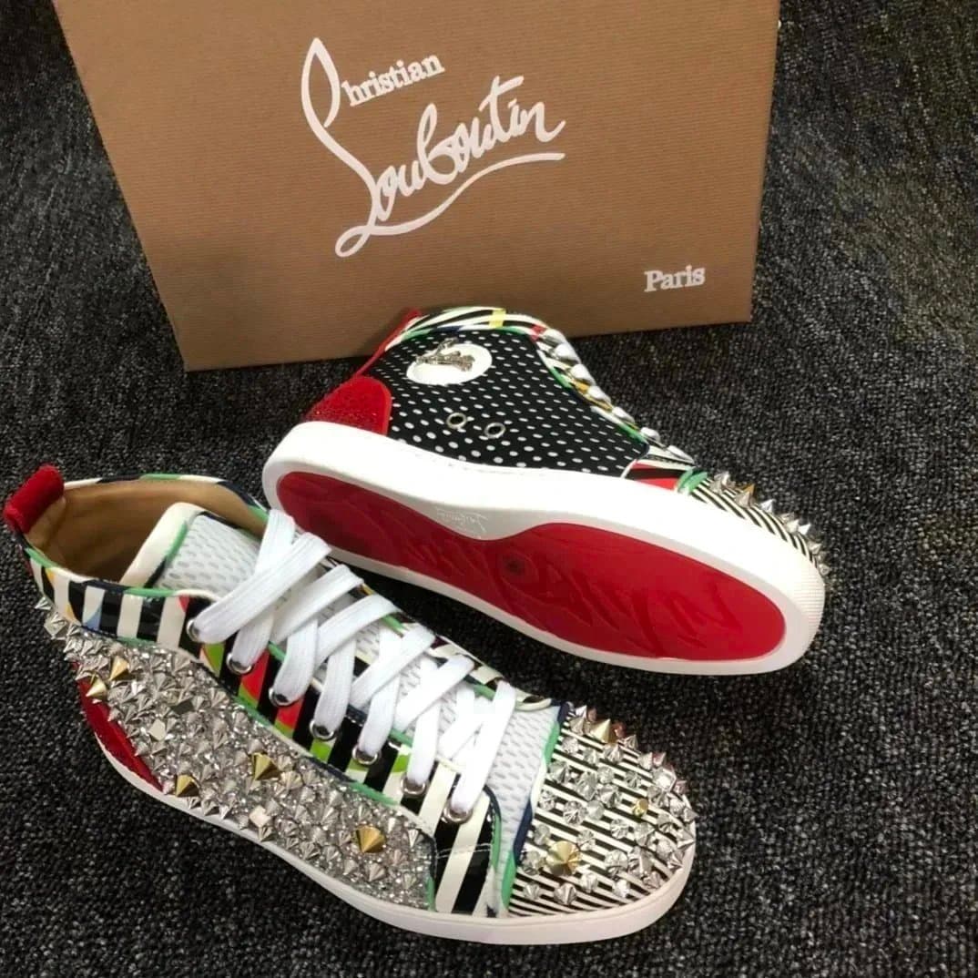 Christian Louboutin Louis Spikes Studded — 24