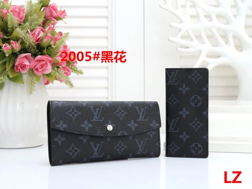 Louis Vuitton Monogram Eclipse Wallet Black Monogram Eclipse