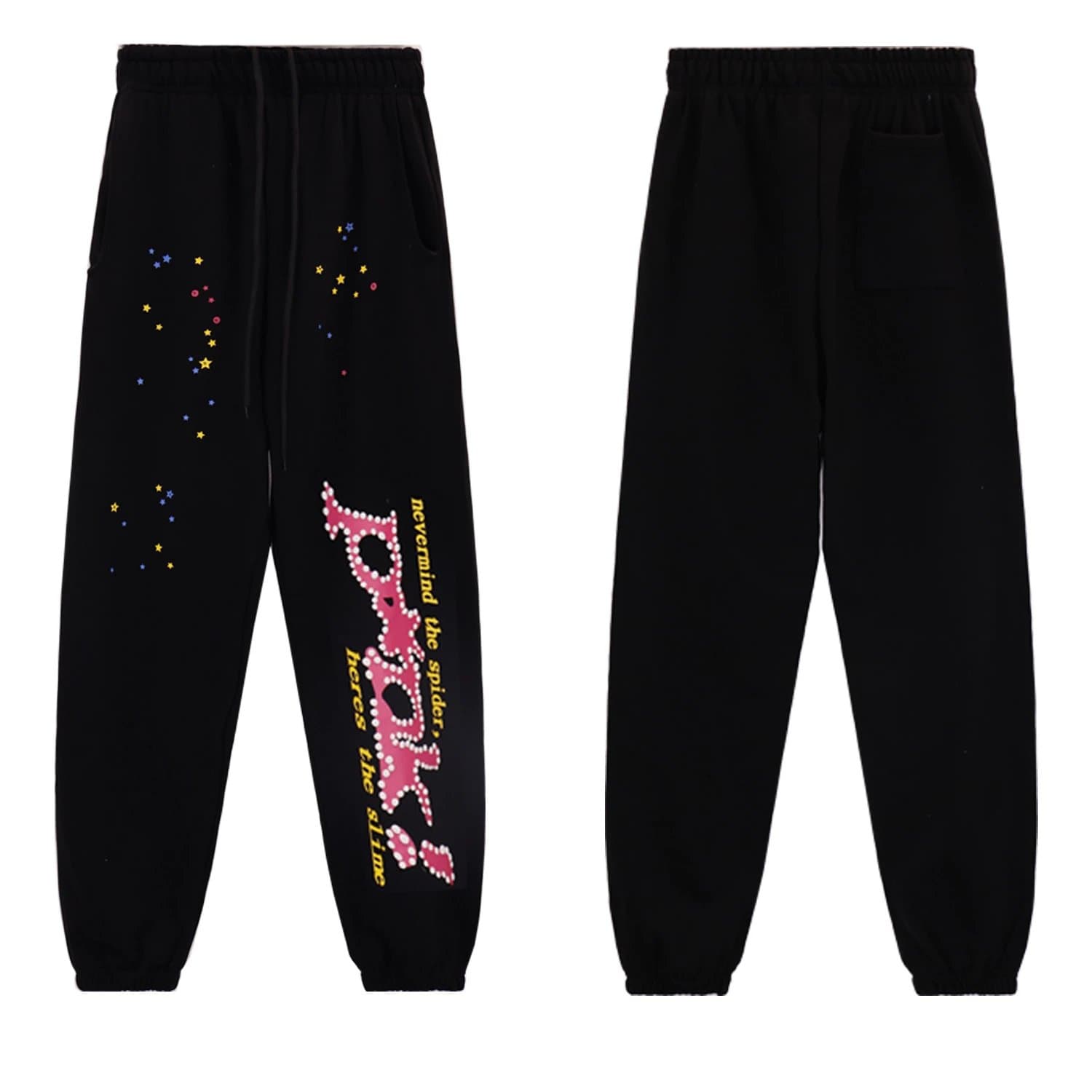 Sp5der Jogger Spider Logo Embellished