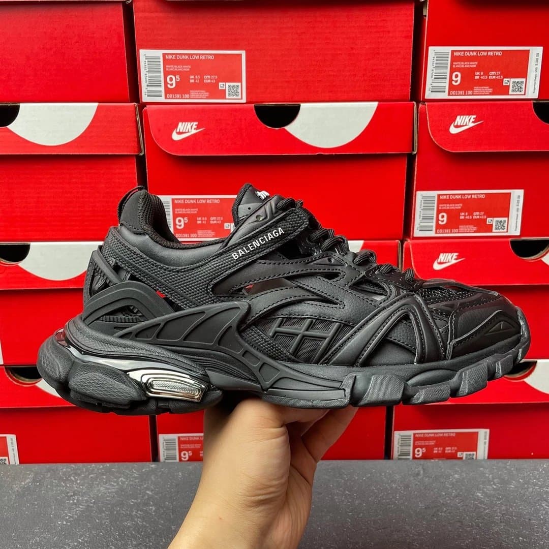 Balenciaga × Nike Speed Trainer Black