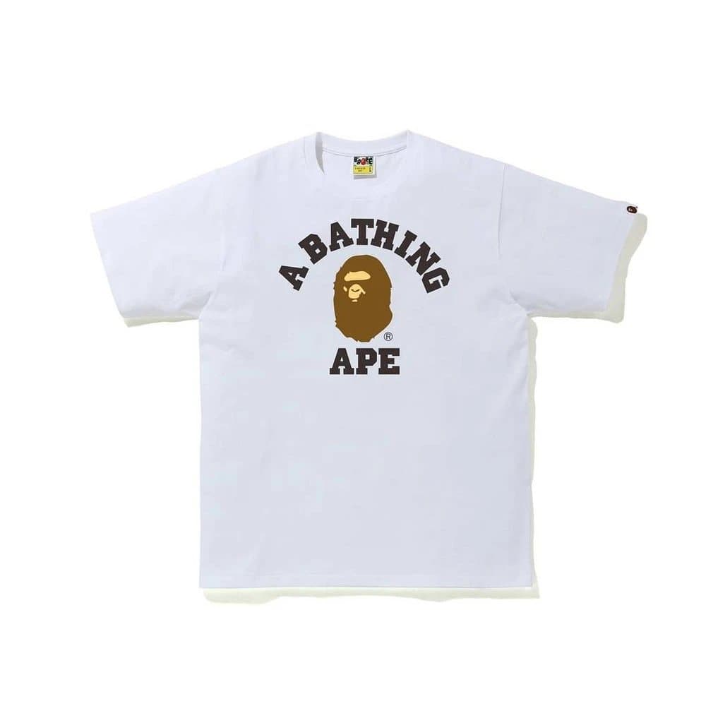 BAPE Ape Head Tee Big Ape Head — 740# 白色