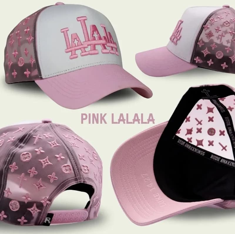 Broken Planet Snapback Cap Quilted Cross Embellished — T03
