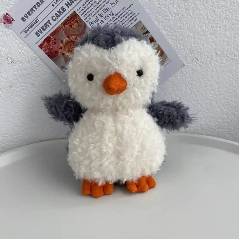 Be@rbrick Penguin Plush Toy Fluffy Textured